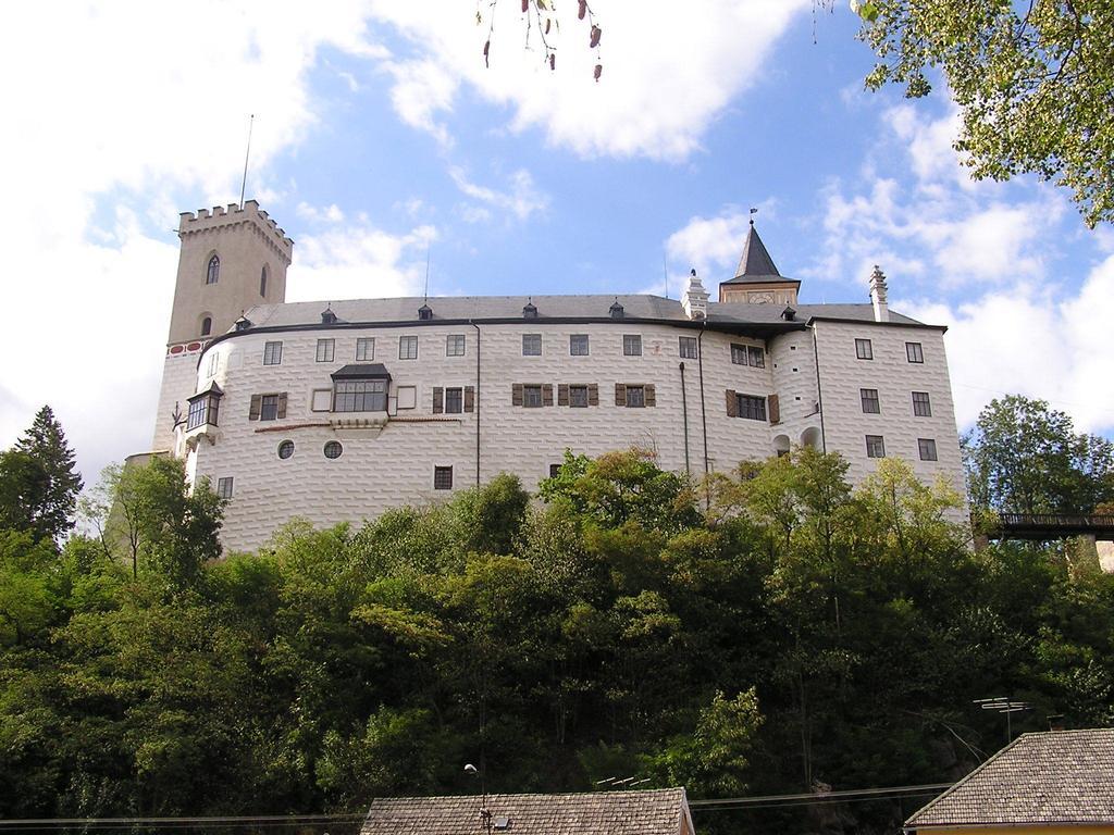 Hotel Ruze Rožmberk nad Vltavou Exteriör bild